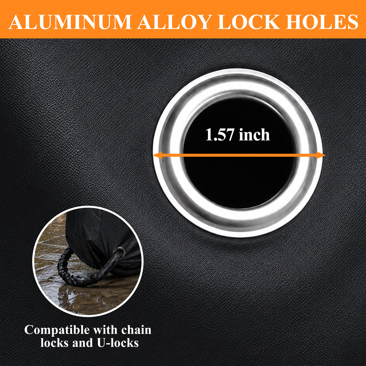 Aifanss Bike Cover, 190D Polyester Bike Cover Waterproof Outdoor with Storage Bag for Mountain Road Bike/Ebik, Black XL Size for bicycle
